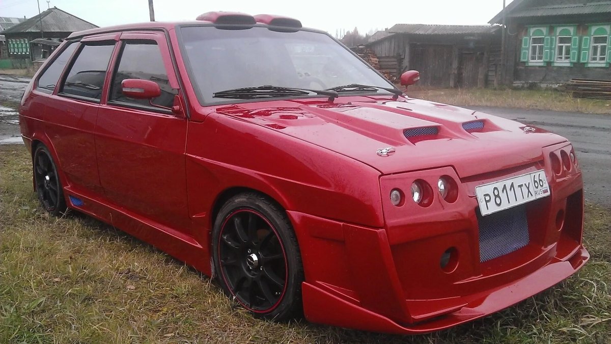 Тюнингованная ВАЗ 2109