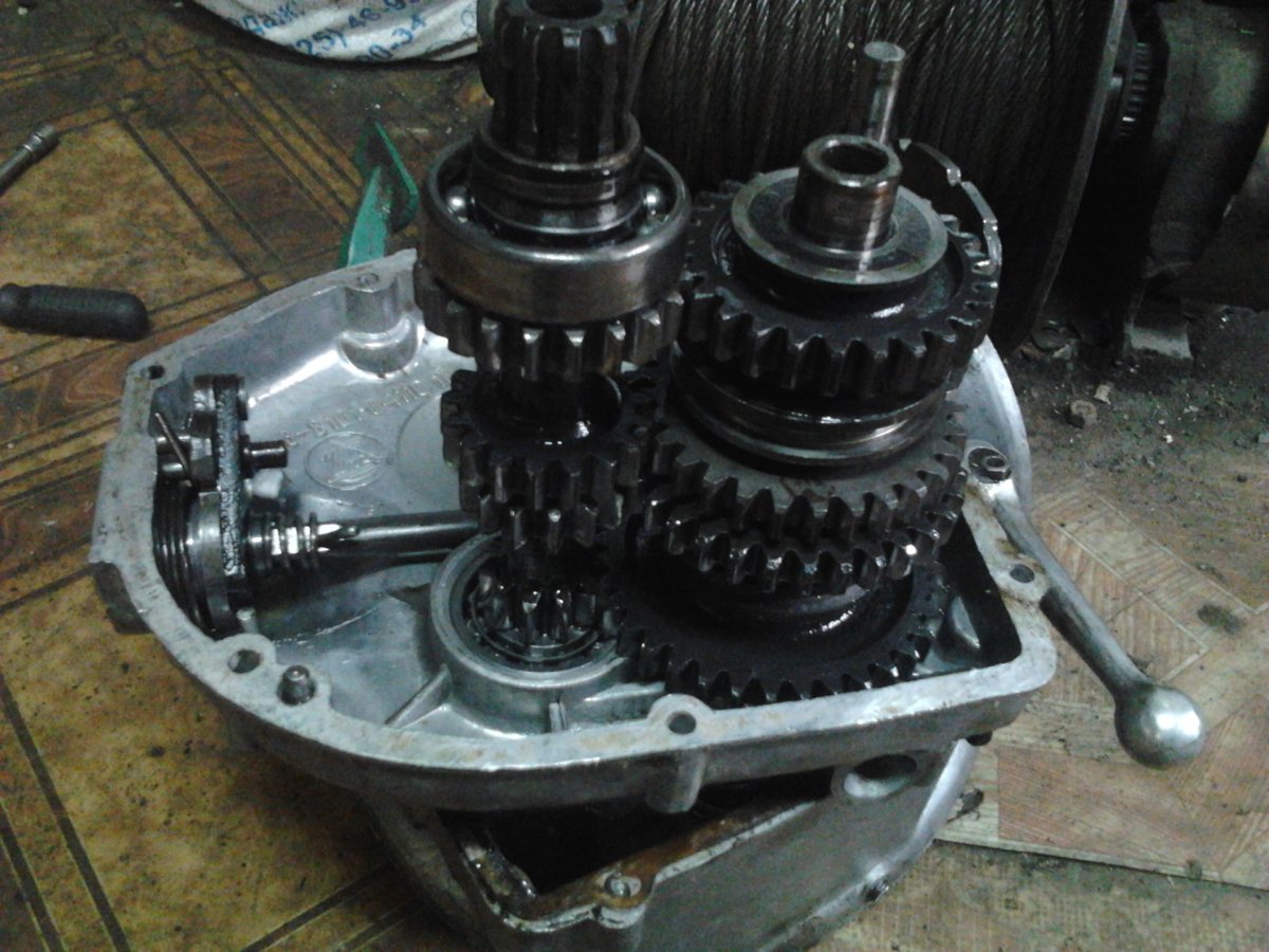 Первичный вал мото Урал