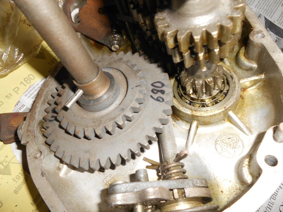 Шестерня задней передачи мотоцикла Урал