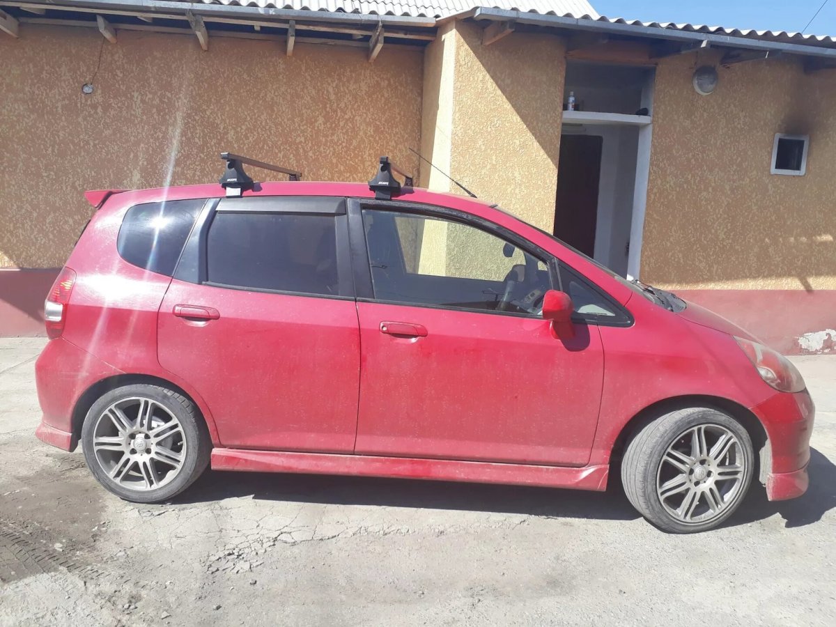 Рейлинги на Хонда фит