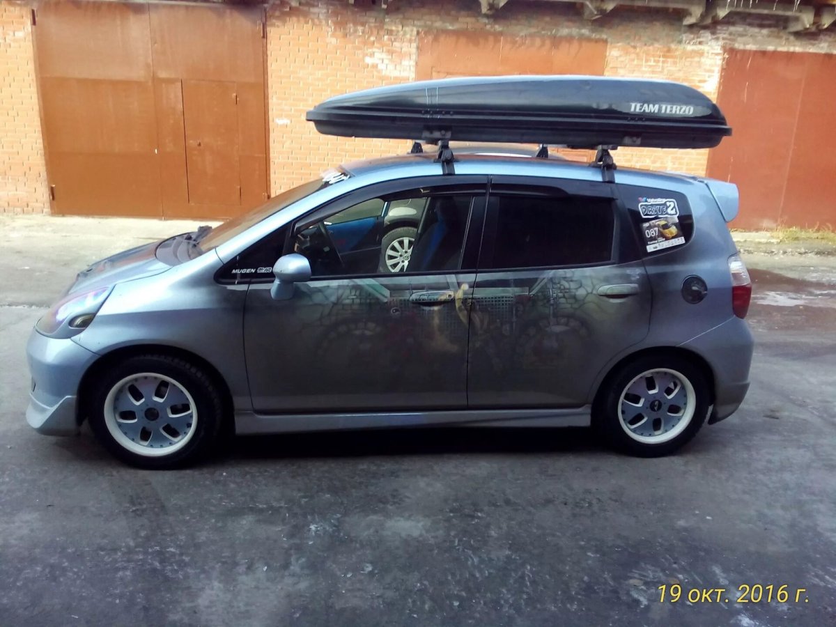 Honda Fit ge6 рейлинги
