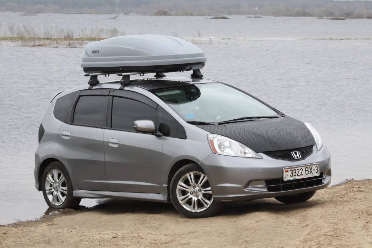 Honda Fit Shuttle 2011 багажник на крышу