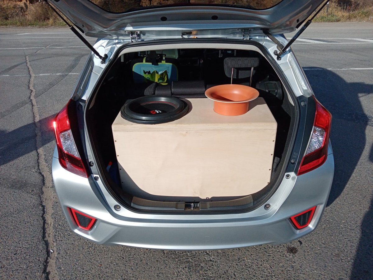 Размер багажника Хонда фит