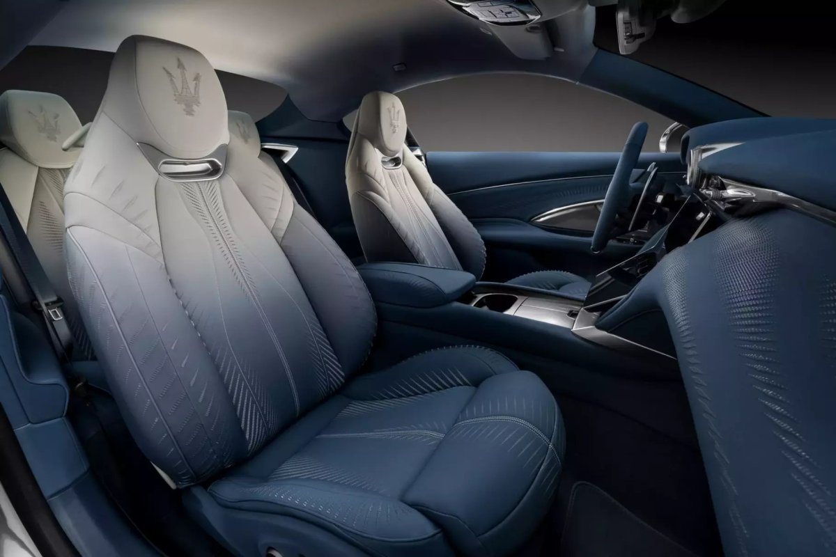 Maserati Dark Blue ткань