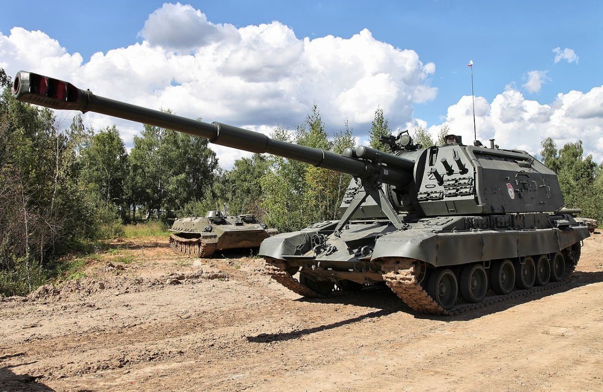 Мста с 152 мм