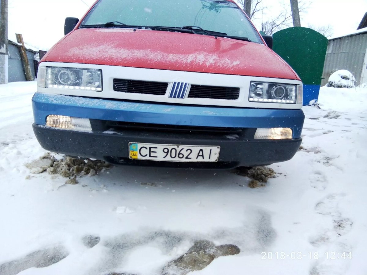 Противотуманки на Фиат Улисс 94 года