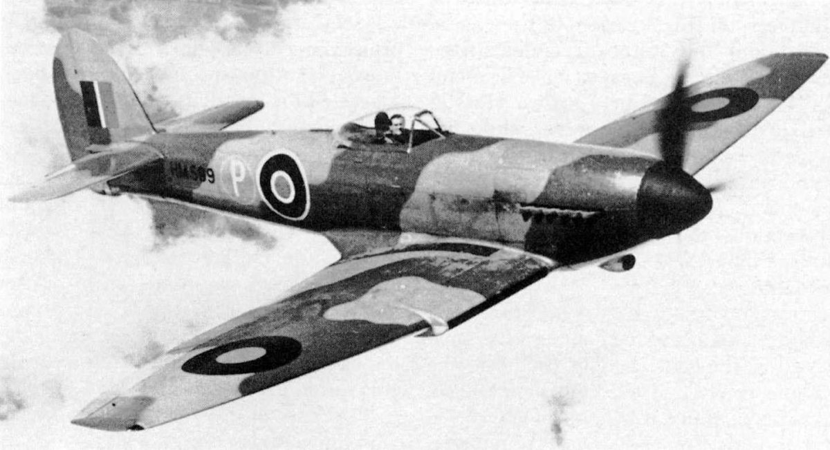 Хоукер Тайфун и Темпест в сравнении