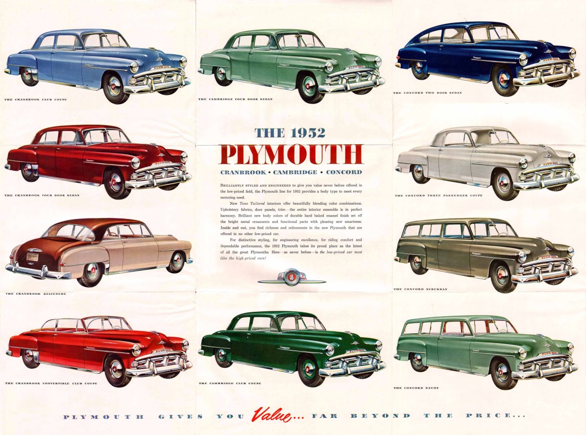 Plymouth Cranbrook 1952