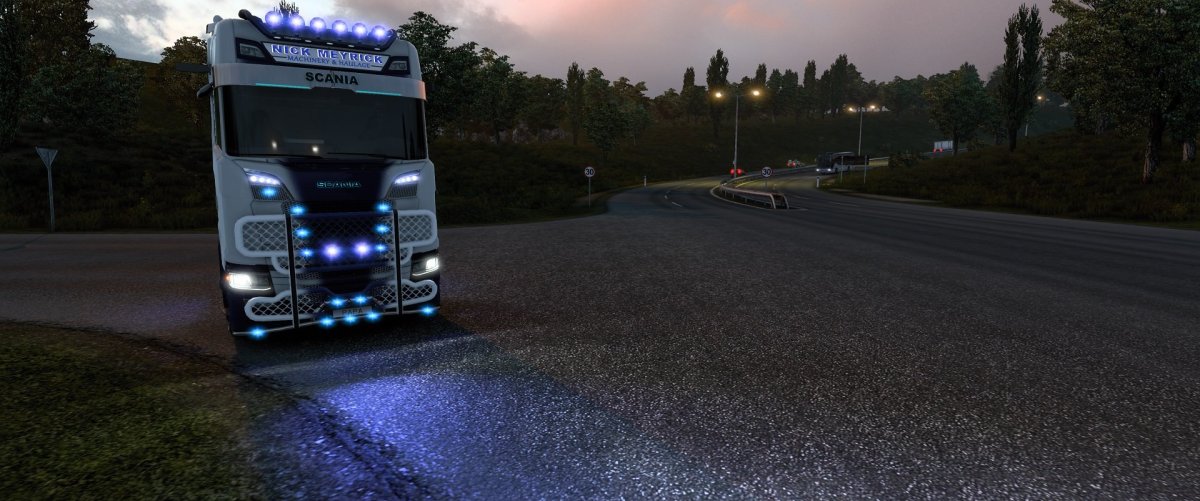 Противотуманки led ETS 2