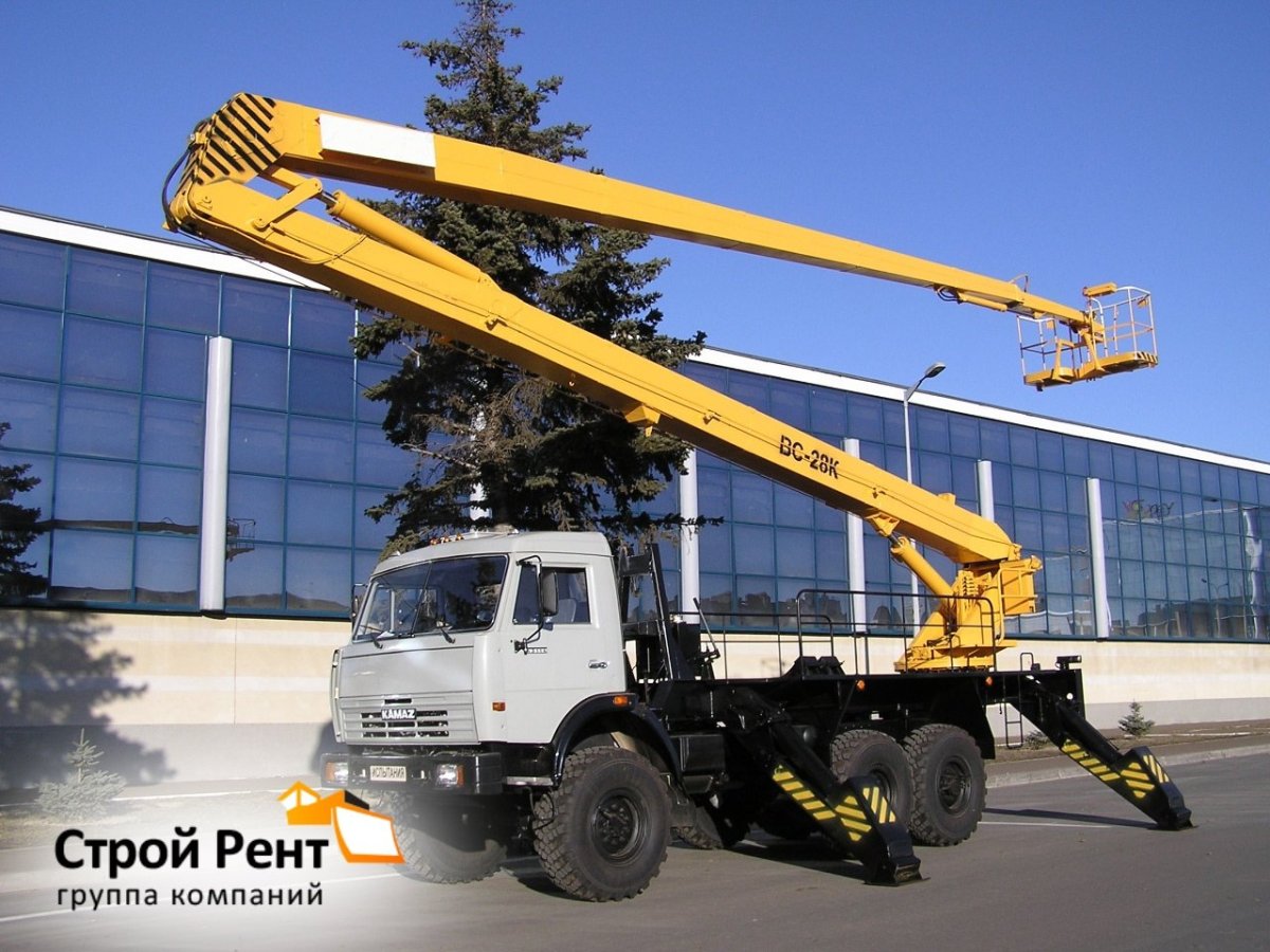 Автовышка КАМАЗ 28 метров