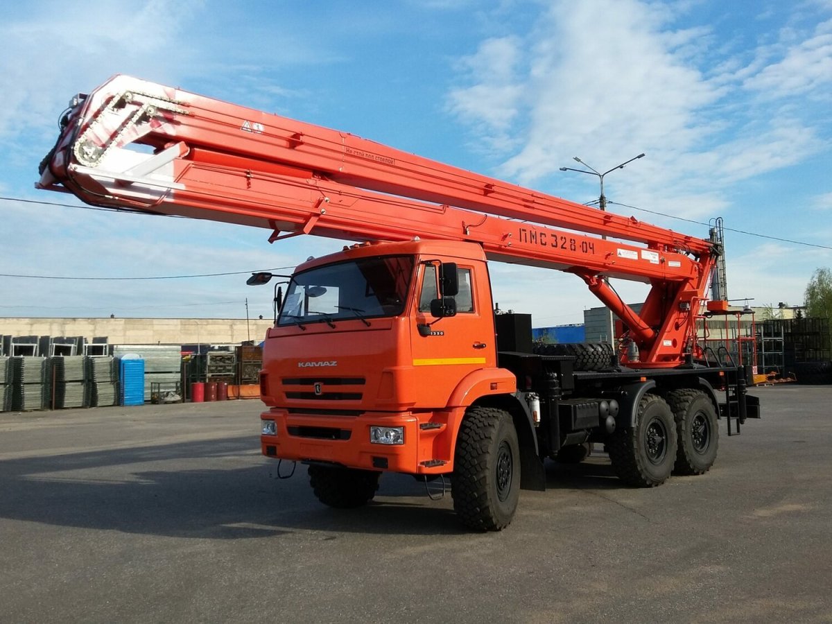 АГП КАМАЗ 32 метра