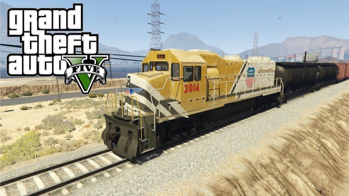 GTA 5 Train freight