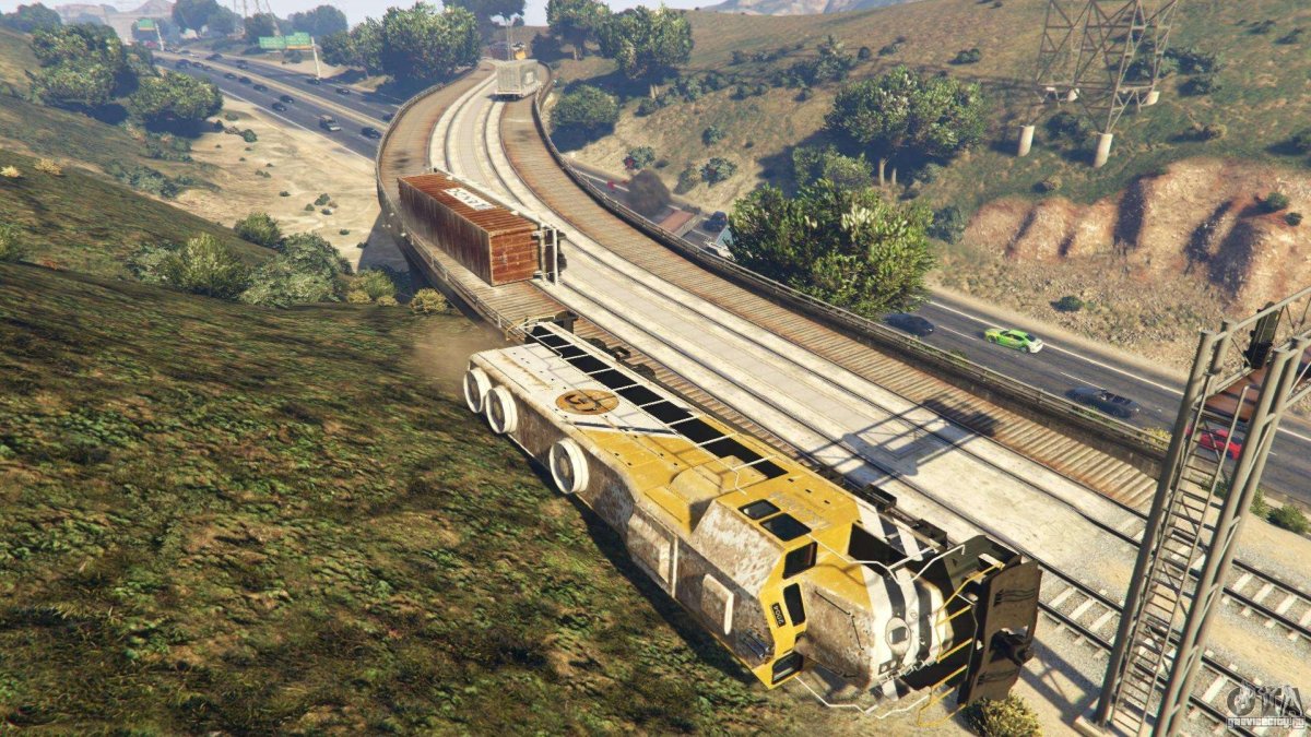 GTA 5 Train Map