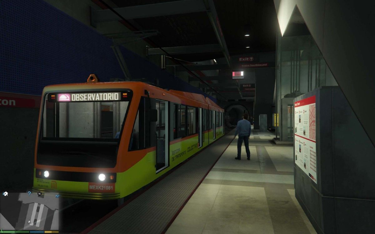 Метро в ГТА 5