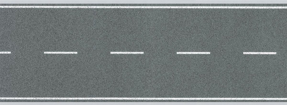 Дорожное полотно с разметкой