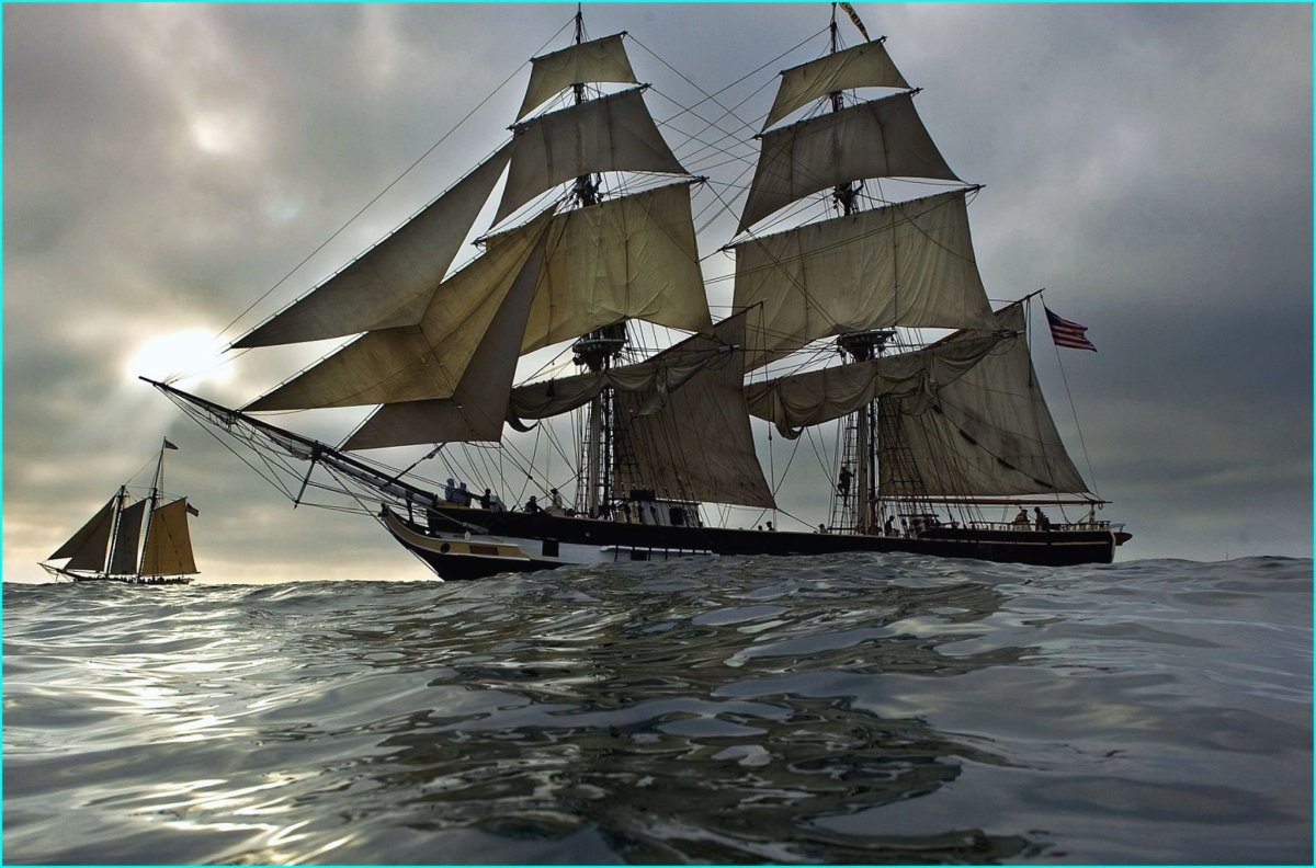 Фрегат, Бригантина, Корвет