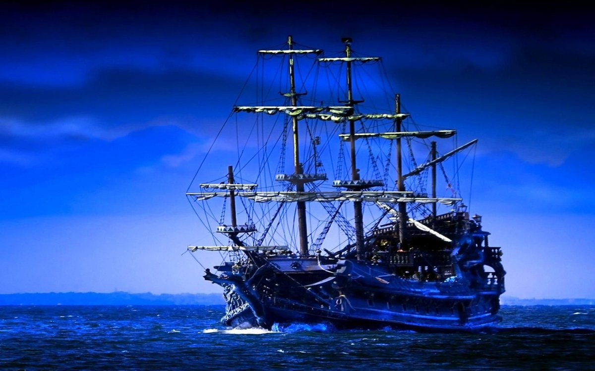 Красивые парусные корабли