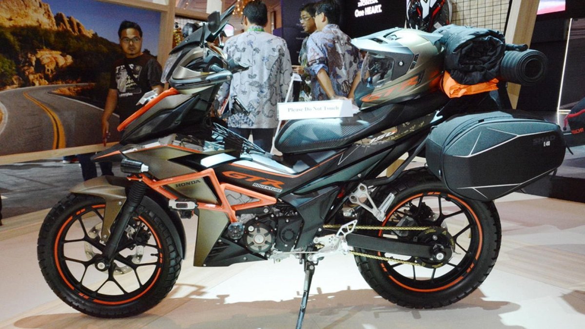 Кроссовый скутер Honda