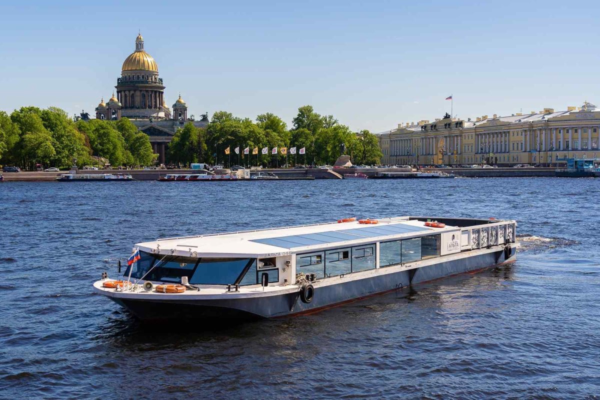 Теплоход Сити блюз Санкт-Петербург