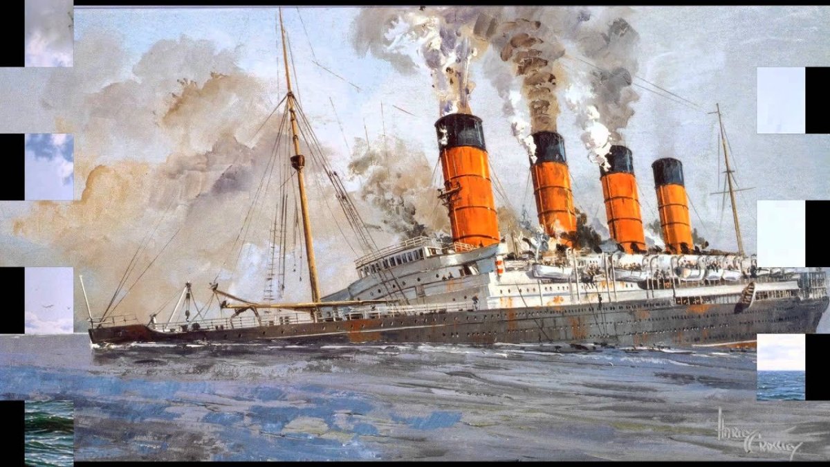 Гибель Лузитании 1915