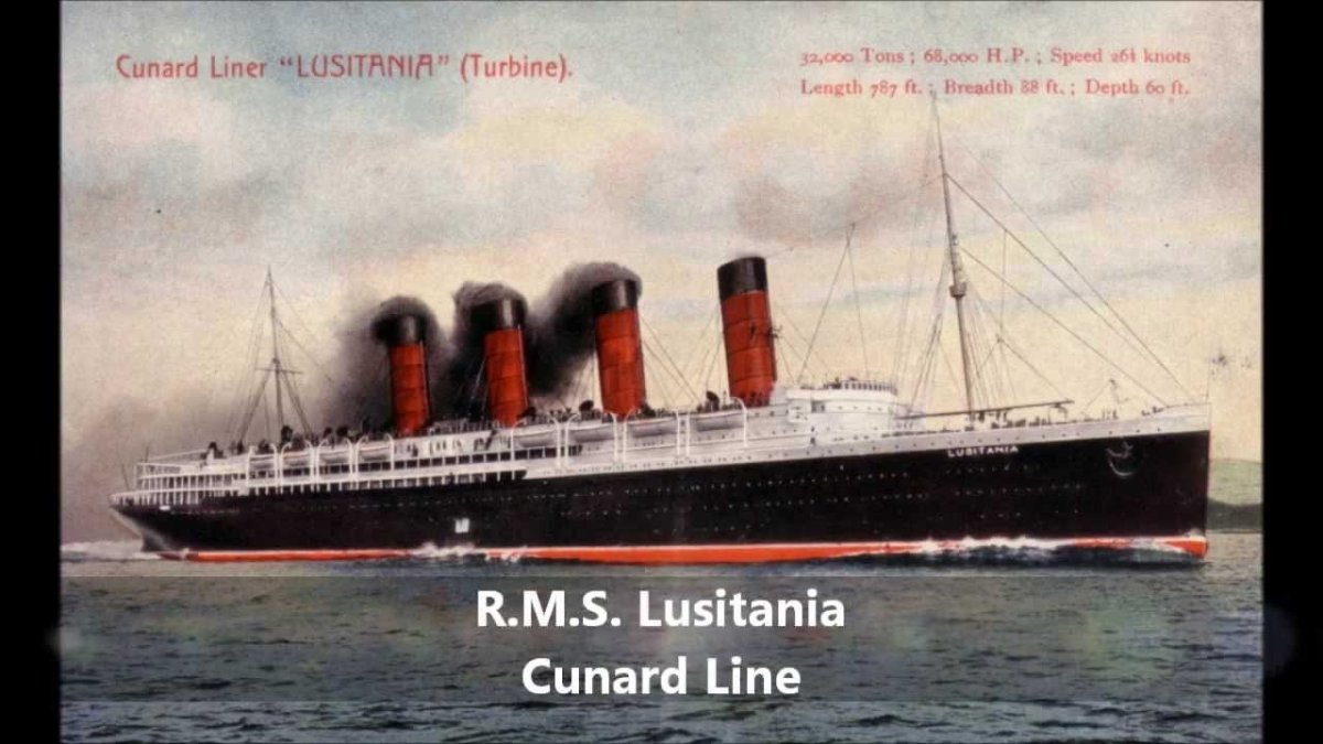 Кунард лайн Лузитания