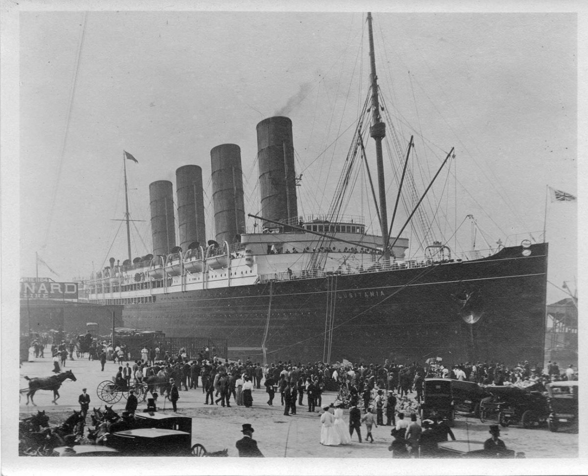 Пассажирские великобританские корабли 1910