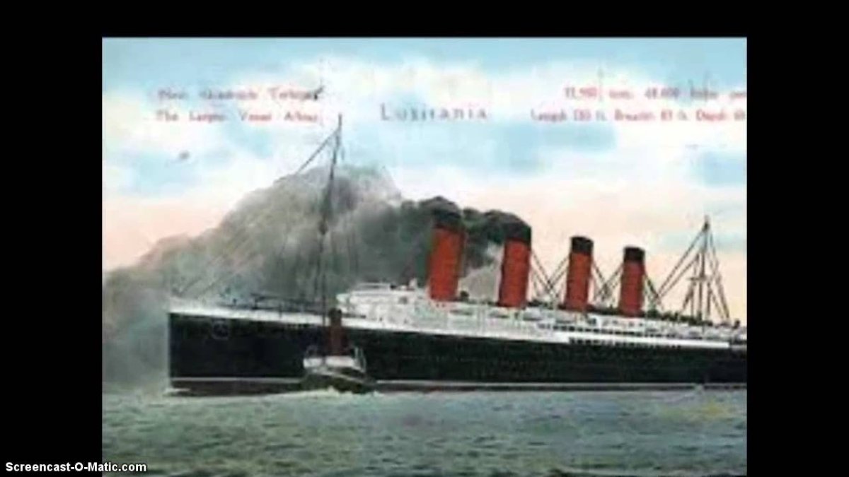 Олимпик Титаник Британик Лузитания