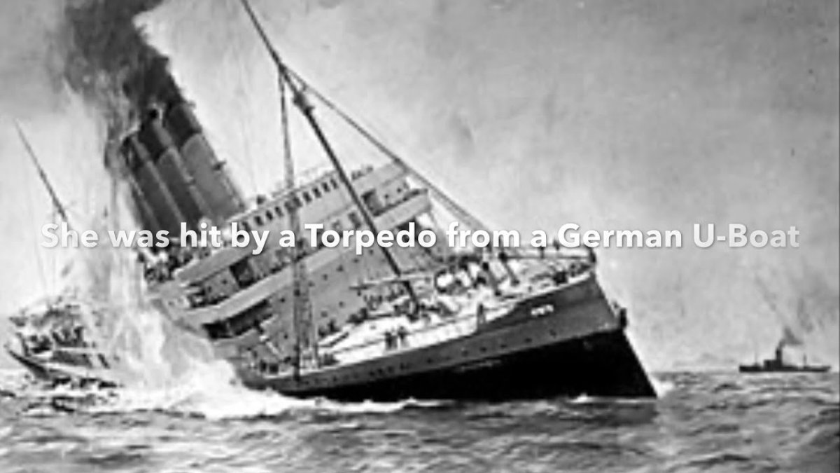 Лузитания корабль крушение