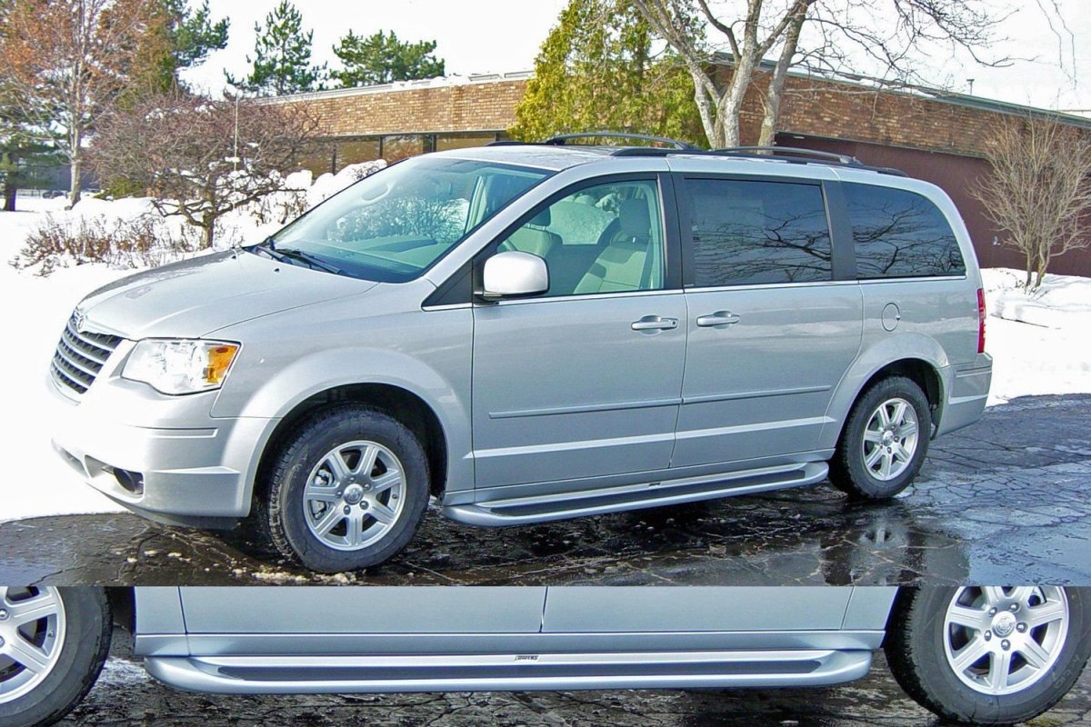 Пороги dodge Caravan 2001-2008