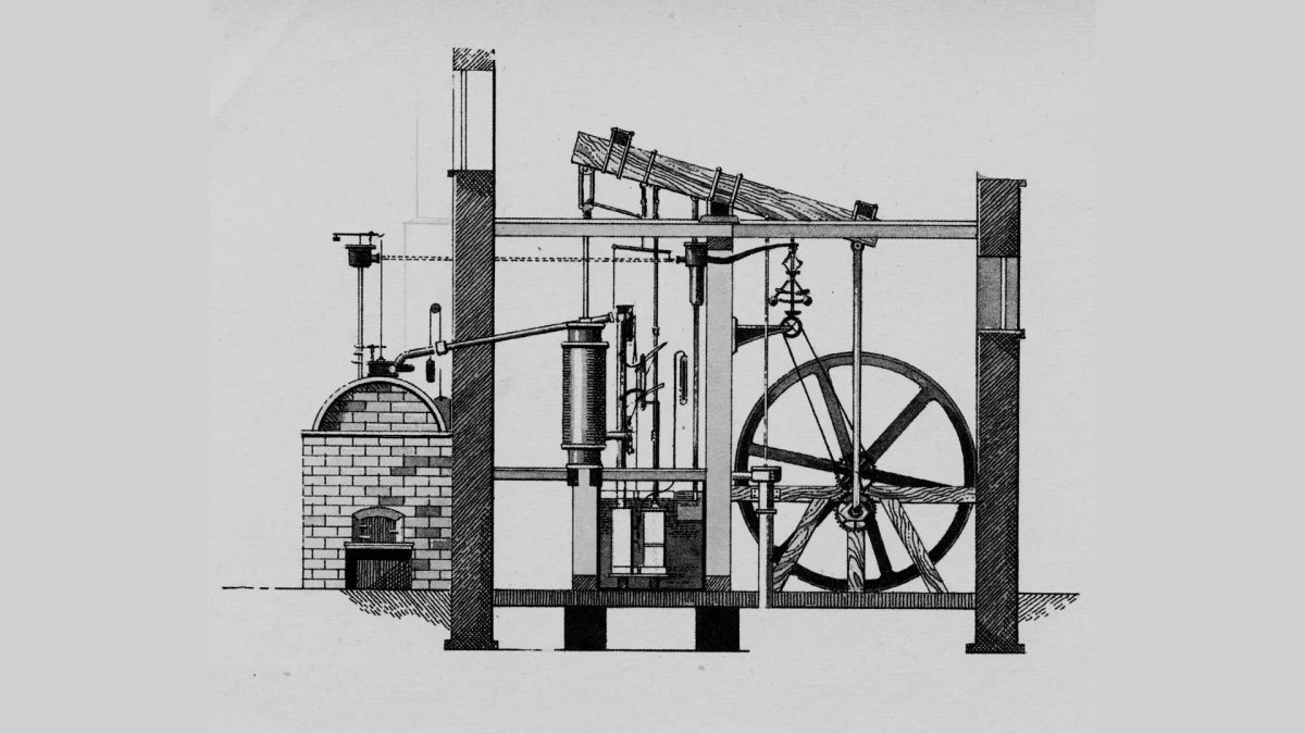 Томас Ньюкомен паровой двигатель