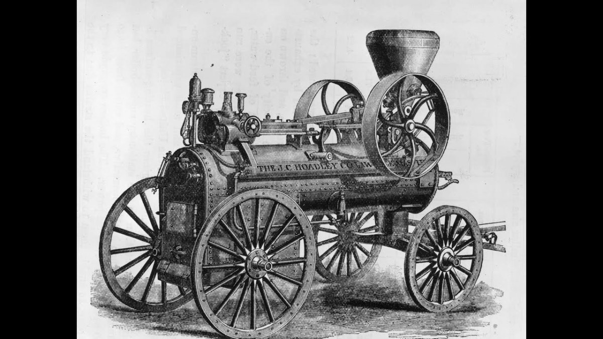 Паровой автомобиль 1860