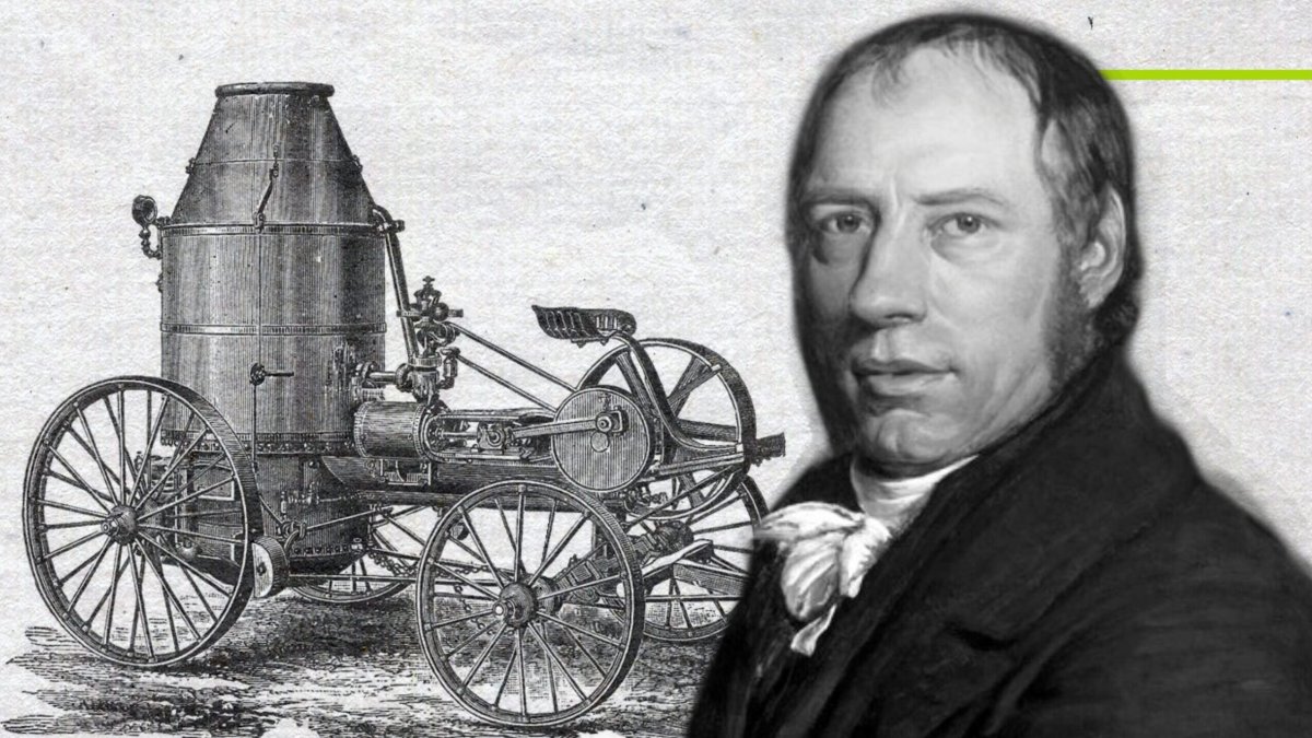 Первый паровой автомобиль Тревитика