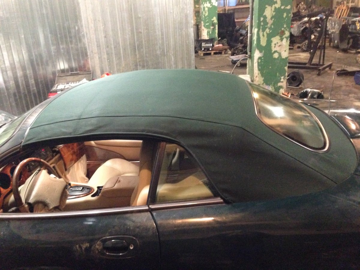 Складная крыша Тойота со стеклом