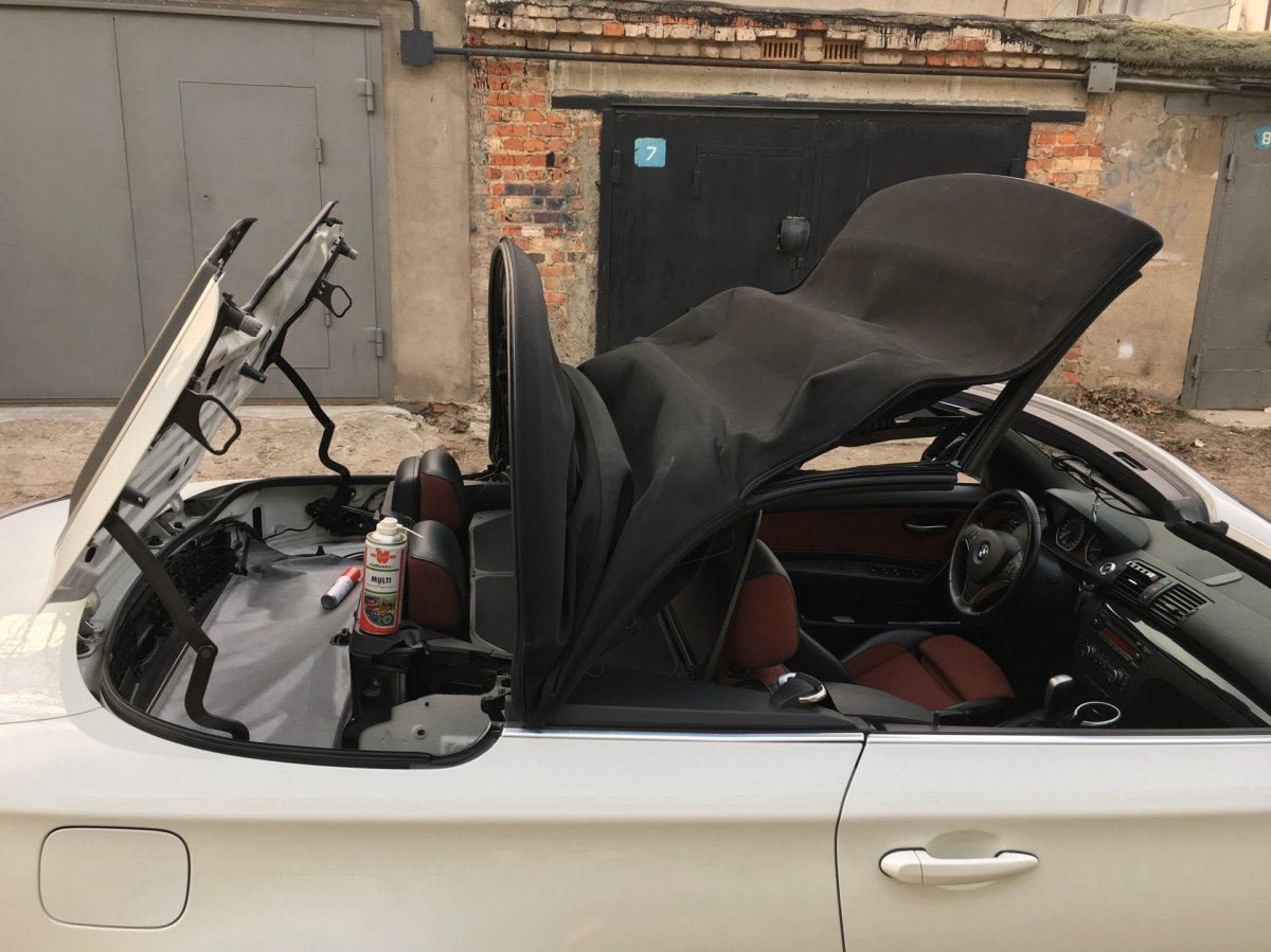 BMW e46 откидная крыша