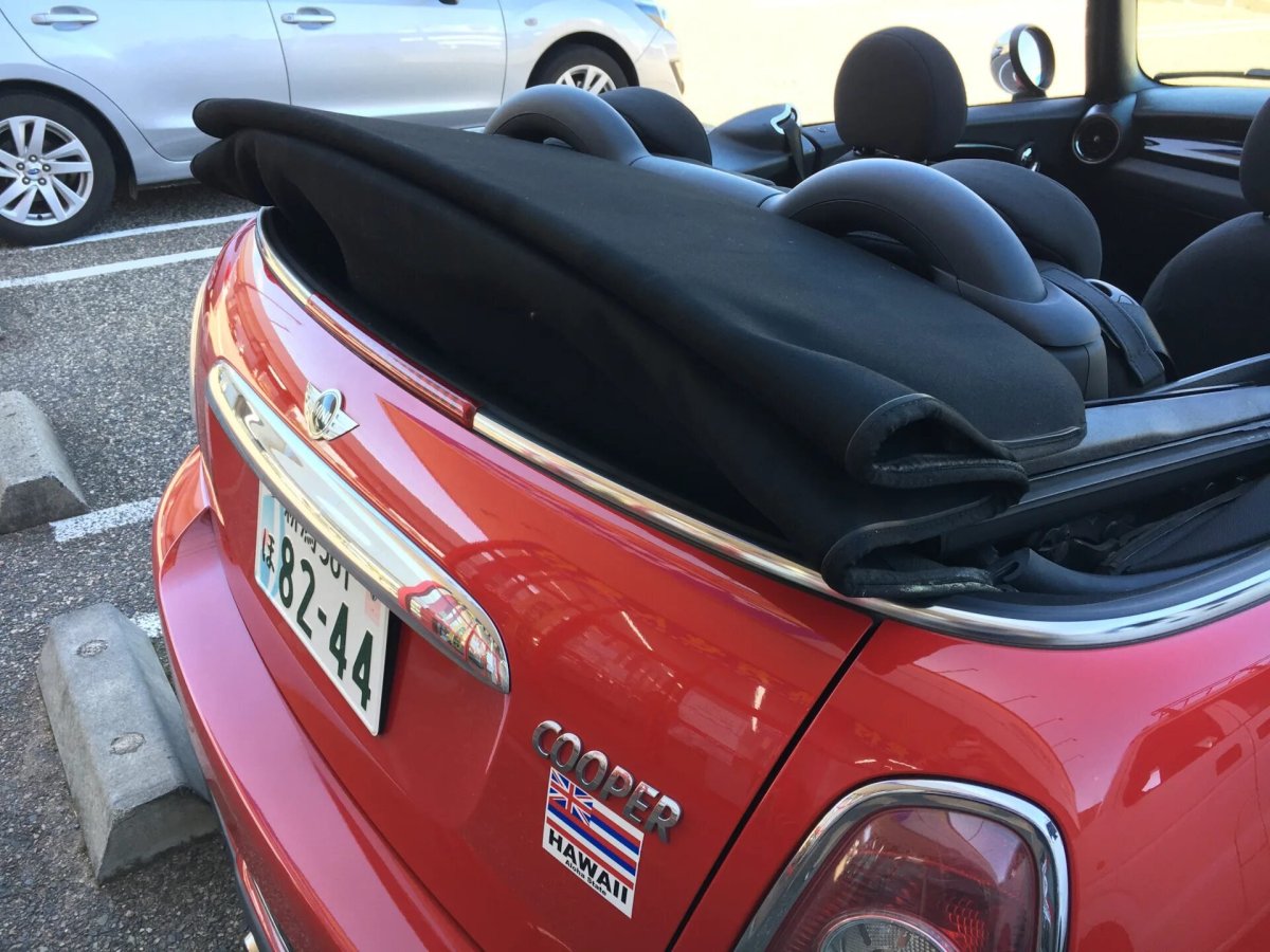 Мини Купер с откидной крышей