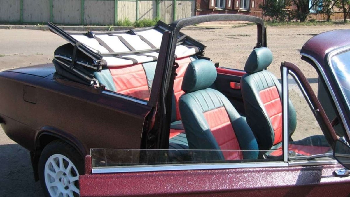 ВАЗ 2107 кабриолет купе