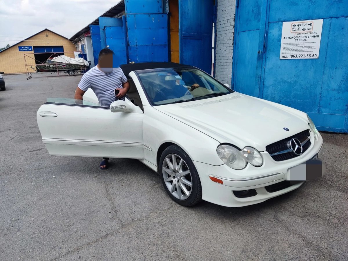 Мерседес 210 кабриолет