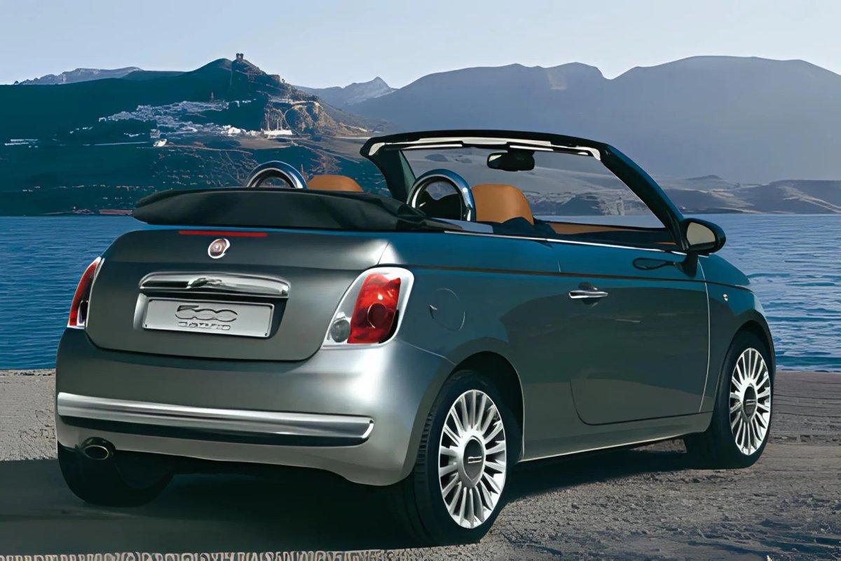 Фиат 500 кабрио