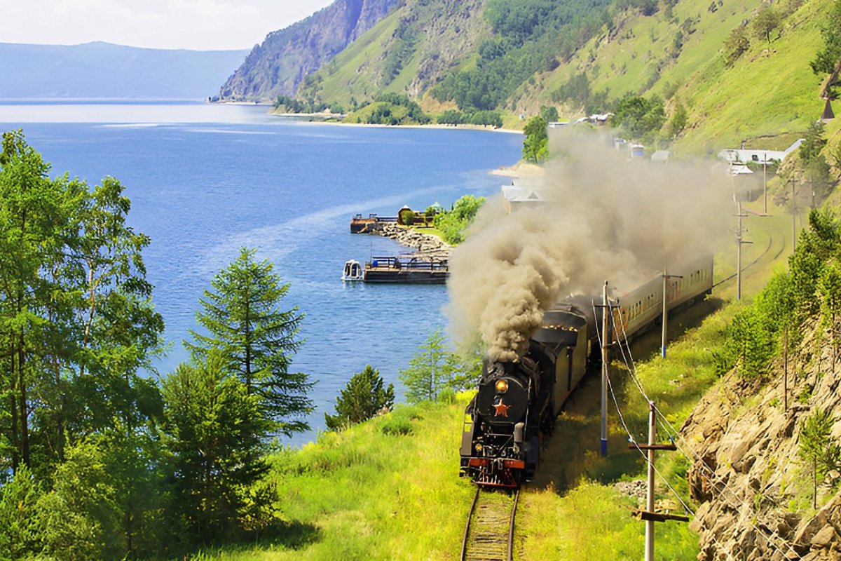 Кругобайкальская железная дорога Слюдянка