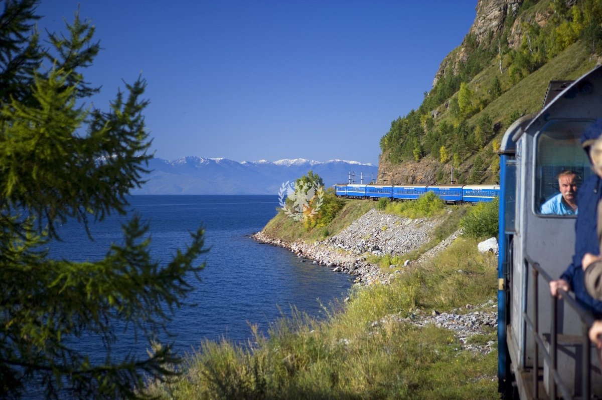 Озеро Байкал Транссиб