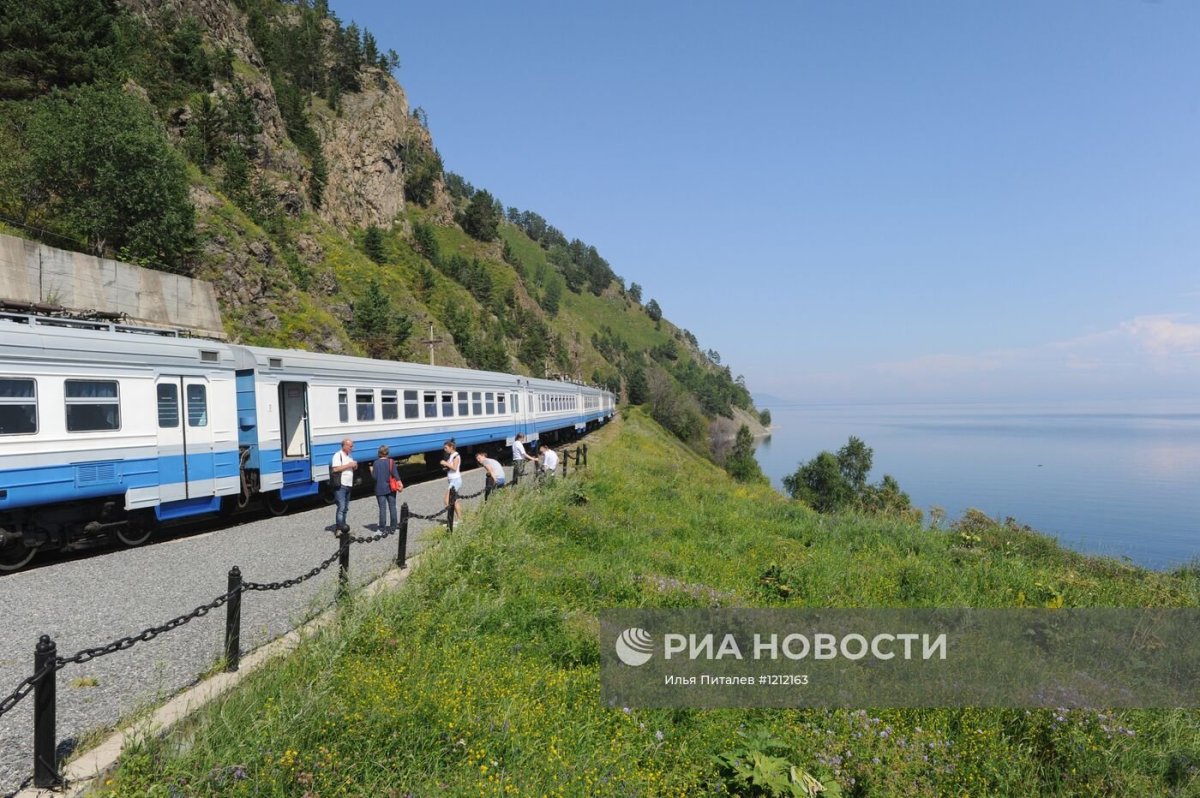 Станция на Байкале РЖД