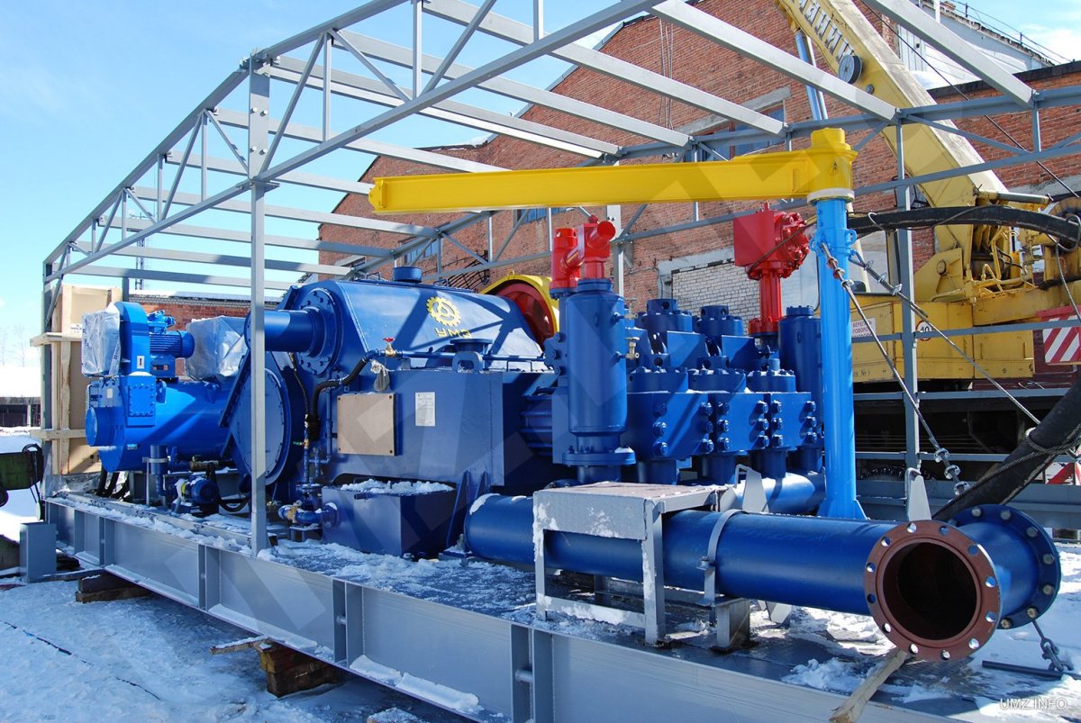 Насос буровой трехпоршневой НБТ-600l