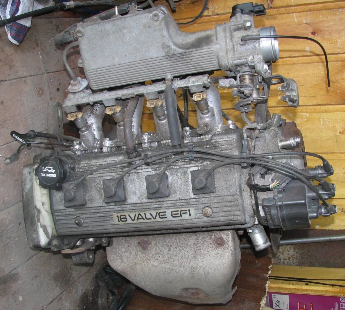 Двигатель Тойота 4а-Fe