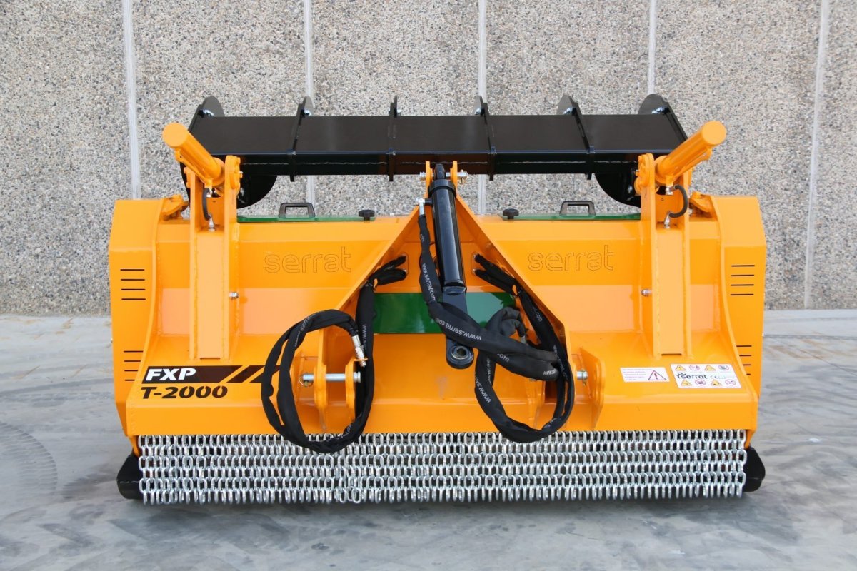 Мульчер на МТЗ 82 Serrat