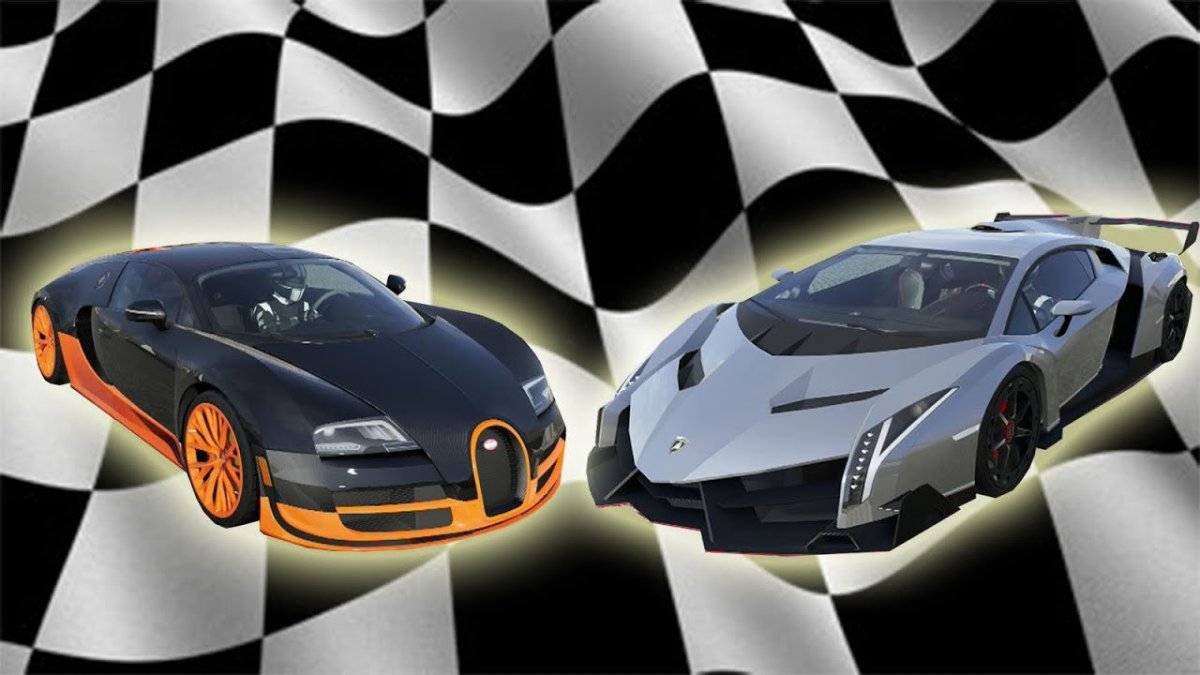 Ламборгини Бугатти Вейрон