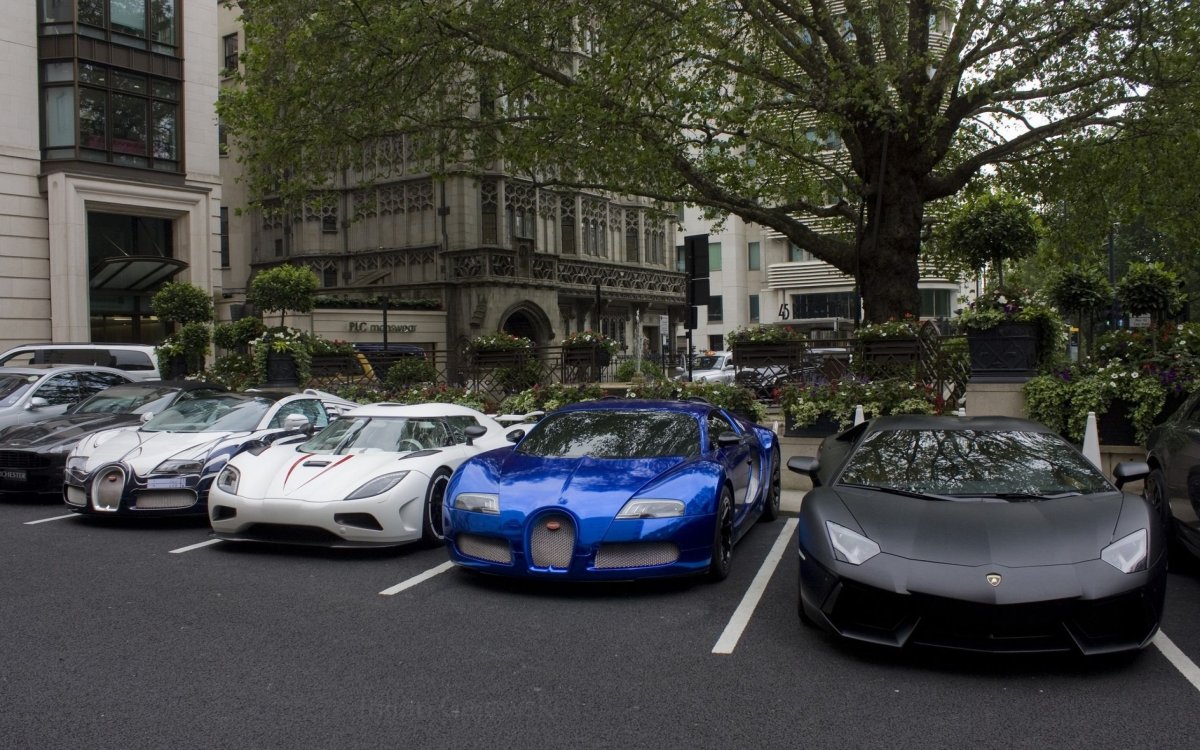 Бугатти и Ламборджини