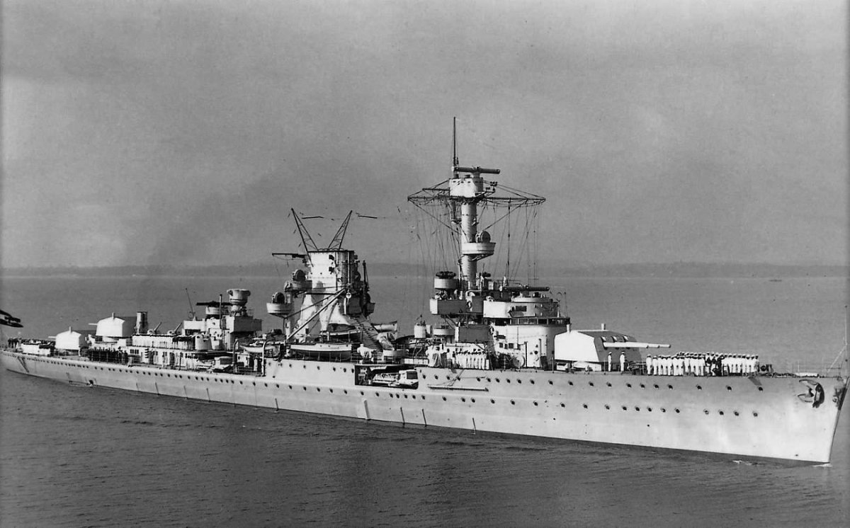 Нюрнберг крейсер 1934