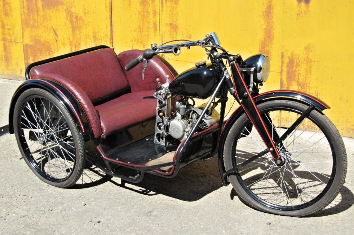 Мотоколяска КМЗ К-1в.