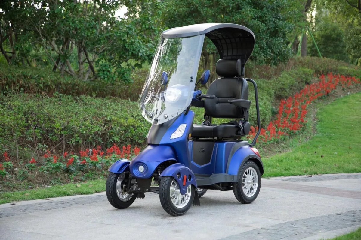 Электроскутер 4-х колесный