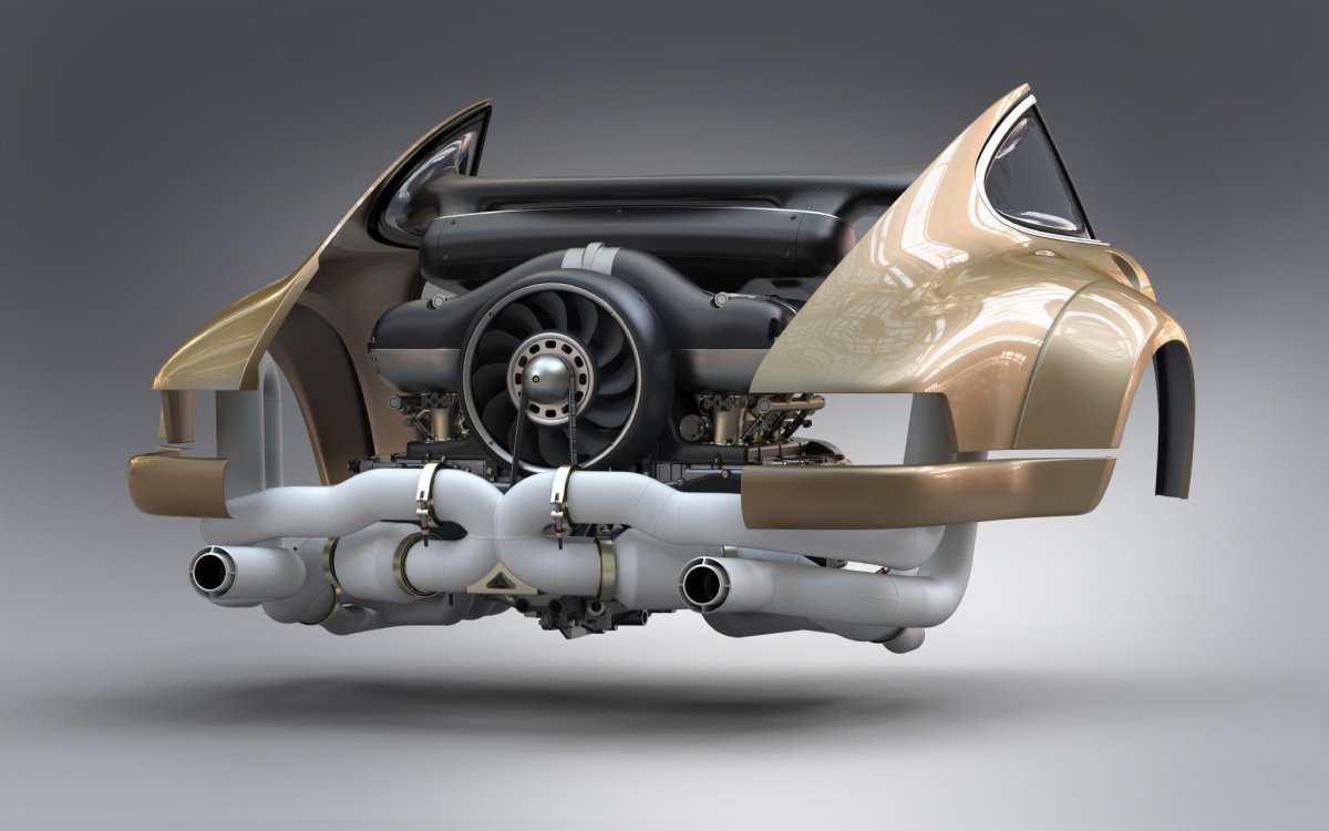 Двигатель Порше 911 турбо